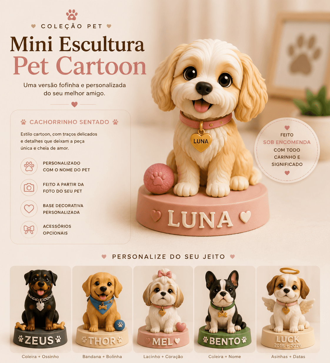Mini Pet Personalizado
