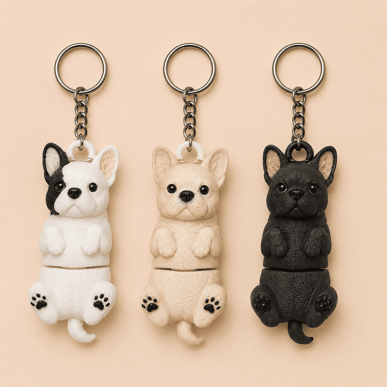 Chaveiro Mini Afeto Pet Buldogue Francês